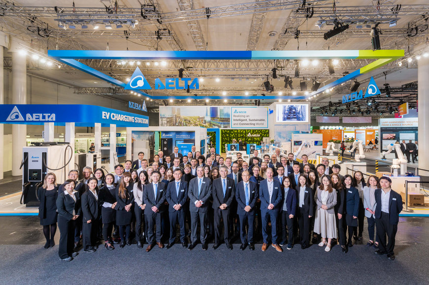 Delta svela soluzioni rivoluzionarie per la produzione intelligente e la mobilità elettrica alla Hannover Messe 2024 